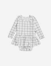 Body-Vestido de Bebê Manga Longa | Greeny - MiniMalista Baby - 0.3, b2b, Baby, black-friday, com-desconto-mm10, Frio, Menina, tab-tam-body-vestido -bebê-minimalista-estiloso