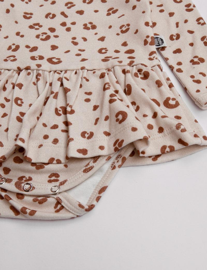 Body-Vestido de Bebê Manga Longa | Jaguar - MiniMalista Baby - 0.3, 0.45, b2b, Baby, black-friday, com-desconto-mm10, Frio, Menina, tab-tam-body-vestido -bebê-minimalista-estiloso