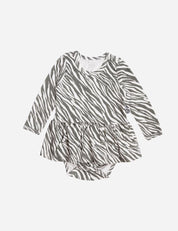 Body-Vestido de Bebê Manga Longa | Zebra - MiniMalista Baby - 0.3, 0.45, b2b, Baby, black-friday, com-desconto-mm10, Frio, Menina, tab-tam-body-vestido -bebê-minimalista-estiloso
