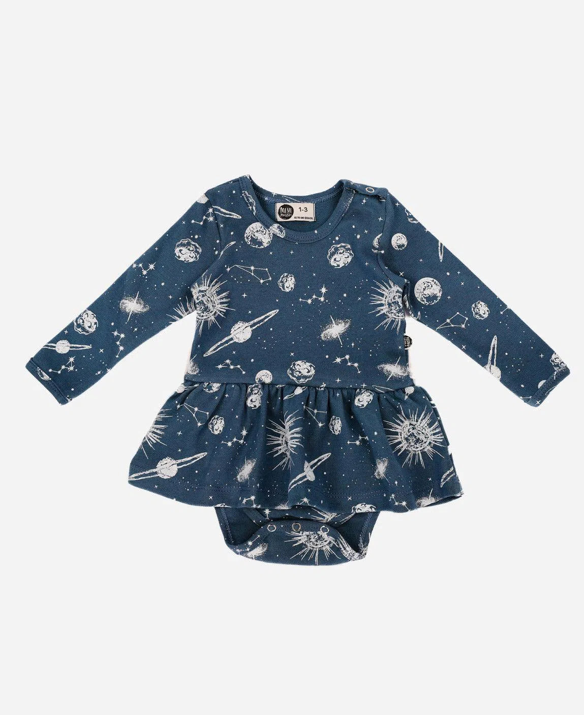 Body-Vestido de Bebê Manga Longa Saturno - MiniMalista Baby - 0.3, 0.45, b2b, Baby, black-friday, com-desconto-mm10, Frio, Menina, SALE-FINAL, tab-tam-body-vestido, Winter Sale 40% -bebê-minimalista-estiloso