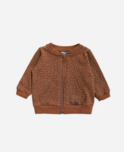 Bomber Unissex Malha | Bolinhas Outono - MiniMalista Baby - 0.3, b2b, Baby, black-friday, com-desconto-mm10, Frio, Kids, Menina, tab-tam-bomber, Winter Sale 30% -bebê-minimalista-estiloso