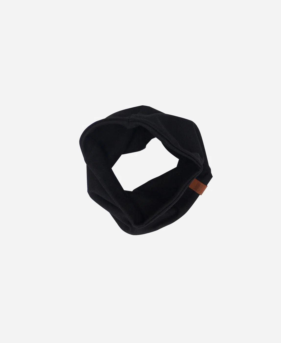 Cachecol Infinito Canelado Unissex MiniMalista | Liso Preto - MiniMalista Baby - 0.2, 0.3, b2b, black-friday, com-desconto-mm10, Frio, Menino, Neutro, Unissex, Winter Sale 20%, Winter Sale 30% -bebê-minimalista-estiloso