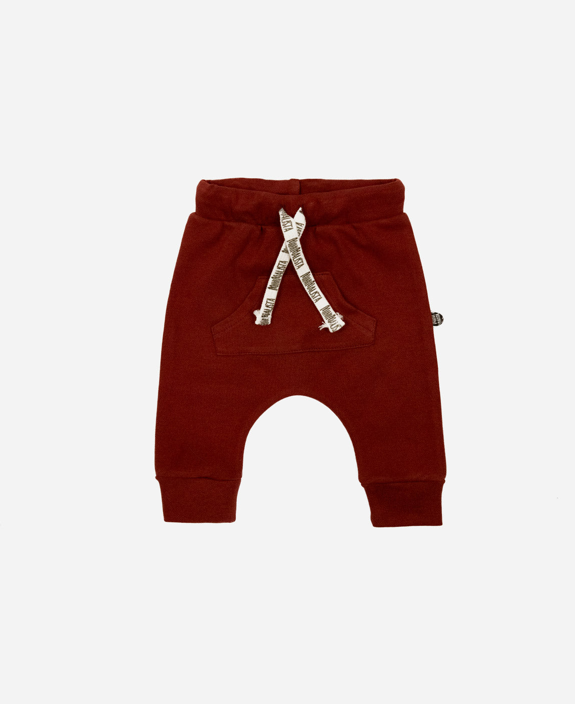 Calça Bolsão Unissex MiniMalista Liso Merlot - MiniMalista Baby - 0, b2b, Baby, Christmas, com-desconto-mm10, Kids, Meia Estação, natal, tab-tam-calça-bolsão-kids, Xmas -bebê-minimalista-estiloso