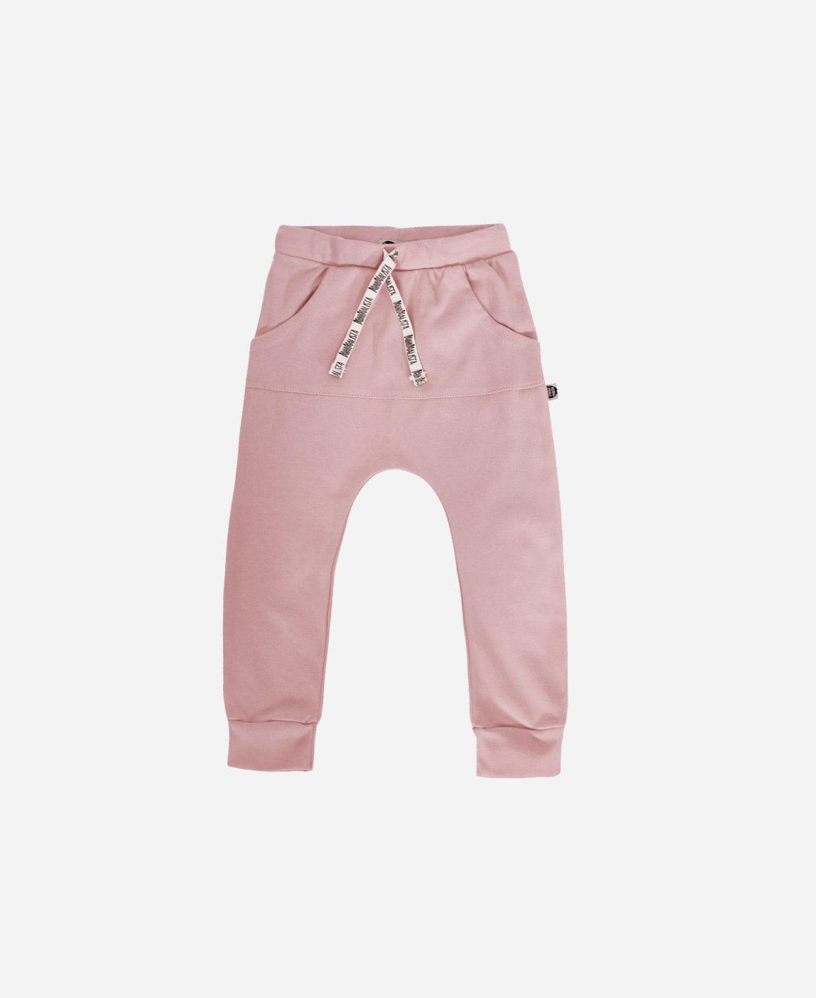 Calça Bolsão Unissex MiniMalista | Liso Rose Dust - MiniMalista Baby - 0.35, 0.45, b2b, Baby, black-friday, Kids, Meia Estação, outlet, SALE-FINAL, tab-tam-calça-bolsão-kids -bebê-minimalista-estiloso
