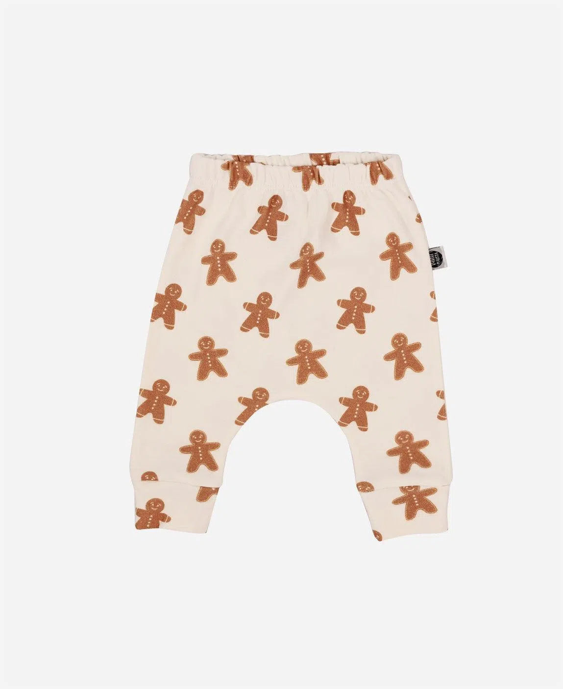 Calça de Bebê Harém Unissex Gingerbread - MiniMalista Baby - b2b, Baby, Christmas, com-desconto-mm10, Meia Estação, natal, Neutro, tab-tam-calça-harem-bebe, Unissex, Xmas -bebê-minimalista-estiloso