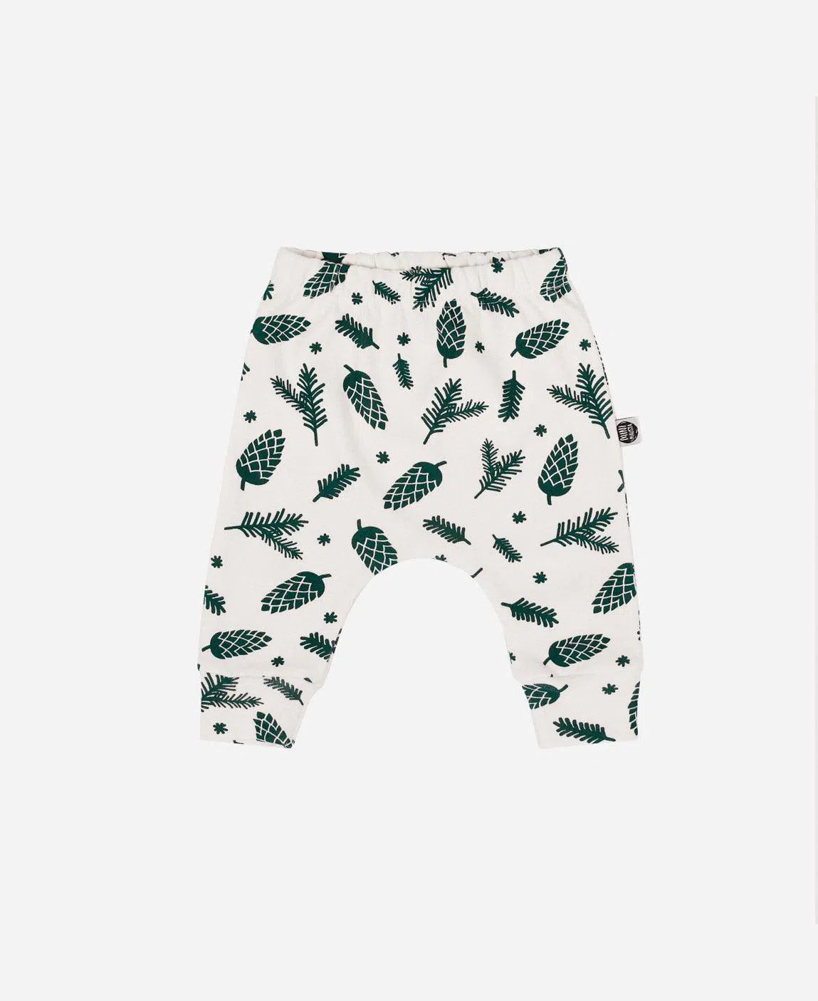 Calça de Bebê Harém Unissex Pine Cones - MiniMalista Baby - b2b, Baby, Christmas, com-desconto-mm10, Meia Estação, Menino, natal, tab-tam-calça-harem-bebe, Xmas -bebê-minimalista-estiloso