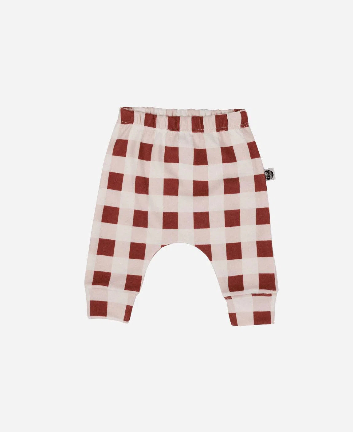 Calça de Bebê Harém Unissex Vichy Wine - MiniMalista Baby - 0, b2b, Baby, Christmas, com-desconto-mm10, Meia Estação, Menina, minime, natal, SALE-FINAL, tab-tam-calça-harem-bebe, Xmas -bebê-minimalista-estiloso