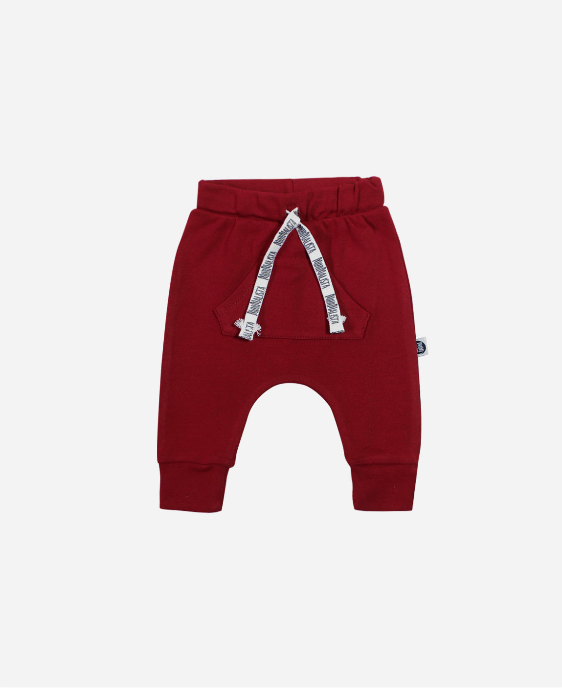 Calça de Bebê Unissex Bolsão MiniMalista Liso Real Red - MiniMalista Baby - 0, 0.3, b2b, Baby, black-friday, Christmas, com-desconto-mm10, Meia Estação, Natal, Neutro, tab-tam-calça-bolsão-kids, Unissex, Winter Sale 20%, Xmas -bebê-minimalista-estiloso