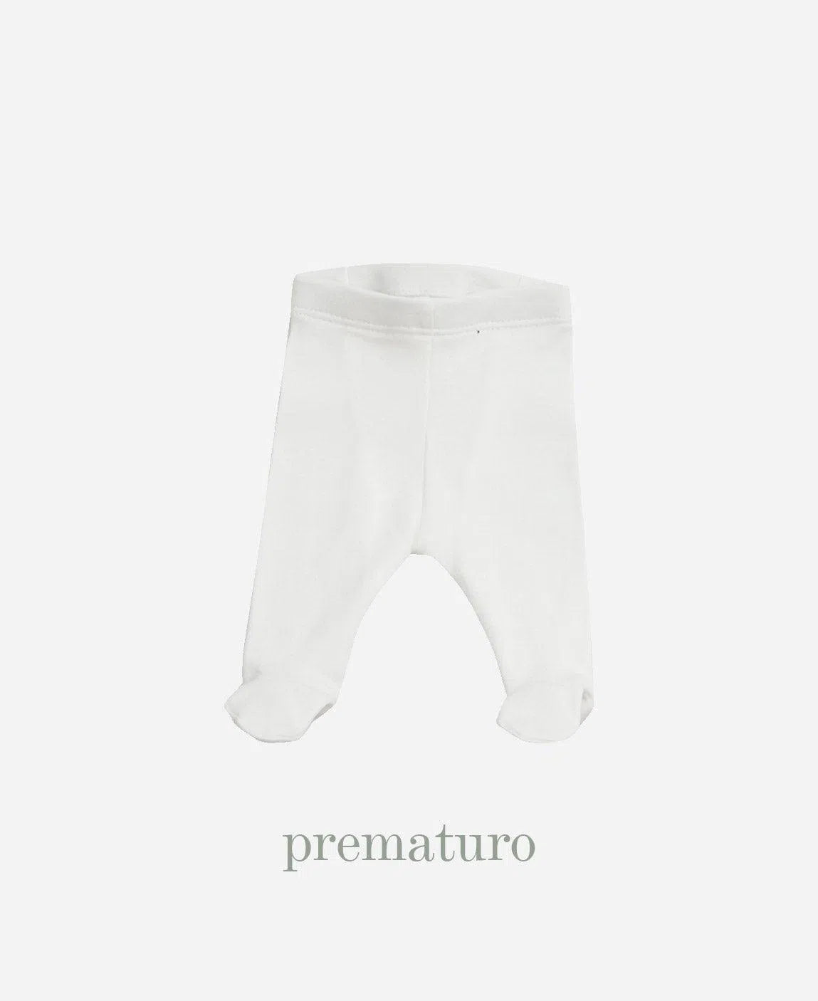 Calça Pezinho Prematuro Minimalista Branco Off - MiniMalista Baby - 0.25, 0.3, Ano Novo, anonovo, b2b, Baby, black-friday, com-desconto-mm10, Meia Estação, Menina, Neutro, Reveillon, Unissex -bebê-minimalista-estiloso