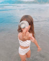 Calcinha de Praia Estampado UV50+ Racer Beige - MiniMalista Baby - b2b, Calor, com-desconto-mm10, Neutro, Unissex, Verão -bebê-minimalista-estiloso