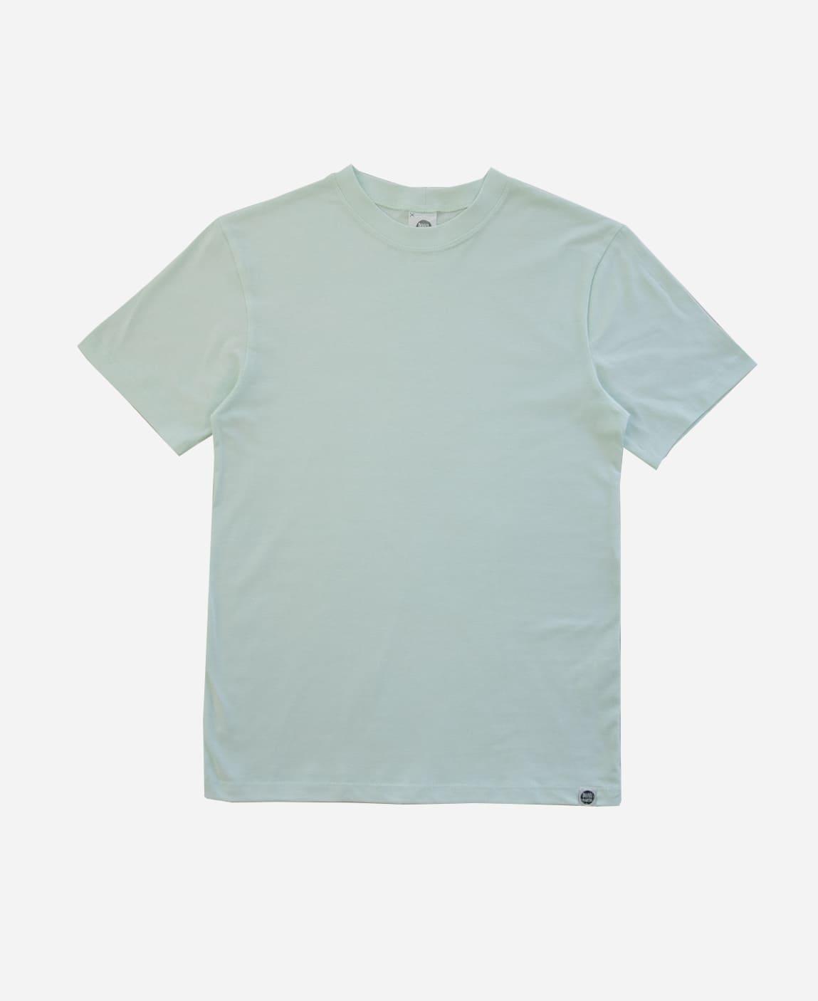 Camiseta Adulto Unissex Liso Mint - MiniMalista Baby - b2b, com-desconto-mm10, Meia Estação, Menino, minime, Neutro, new, tab-tam-cam-adulto-2, Unissex -bebê-minimalista-estiloso
