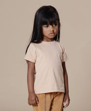 Camiseta Infantil Manga Curta Unissex MiniMalista | Liso Cinnamon - MiniMalista Baby - 0.3, b2b, Best, black-friday, com-desconto-mm10, Kids, Meia Estação, Menina, Menino, Neutro, tab-tam-camiseta-manga-curta, Unissex -bebê-minimalista-estiloso