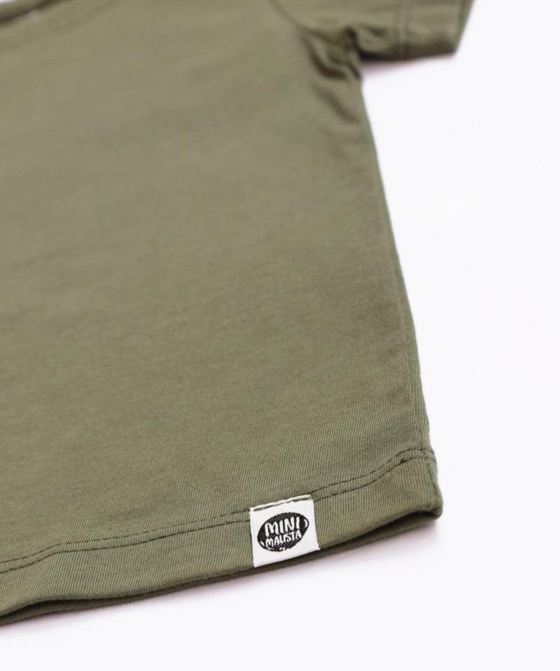 Camiseta Infantil Manga Curta Unissex MiniMalista | Liso Jungle Green - MiniMalista Baby - 0.2, b2b, black-friday, Christmas, com-desconto-mm10, Kids, Meia Estação, Menino, Natal, tab-tam-camiseta-manga-curta, Xmas -bebê-minimalista-estiloso