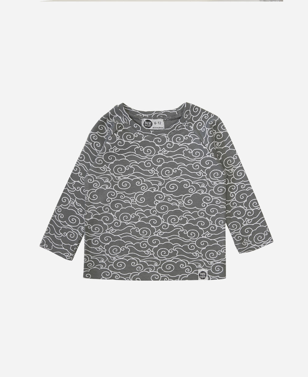 Camiseta Infantil de Inverno Manga Longa Unissex Raglan | Dreamy