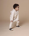 Cardigan Infantil Unissex MiniMalista Liso Sand - MiniMalista Baby - b2b, com-desconto-mm10, Frio, Kids, Neutro, Unissex -bebê-minimalista-estiloso