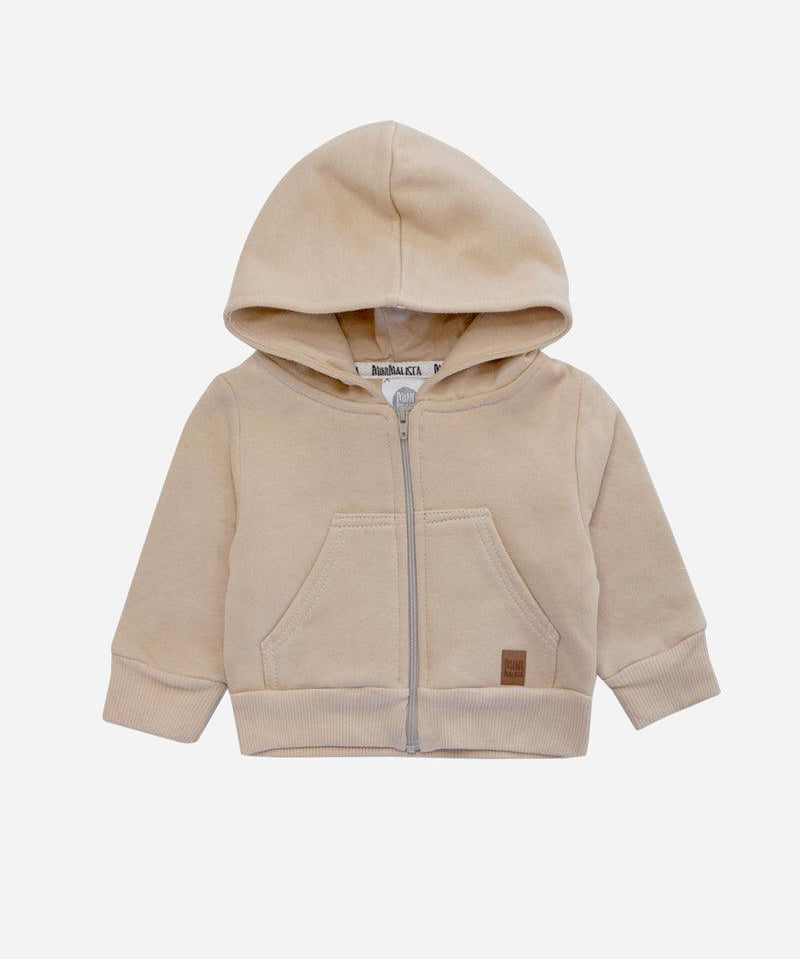 Casaco Capuz e Ziper Peluciado Unissex MiniMalista | Liso Cinnamon - MiniMalista Baby - 0.3, b2b, Baby, black-friday, com-desconto-mm10, Frio, Kids, Menino, Neutro, tab-medidas-casaco-capuz, tab-tam-casaco-capuz-ziper-bebe, Unissex -bebê-minimalista-estiloso