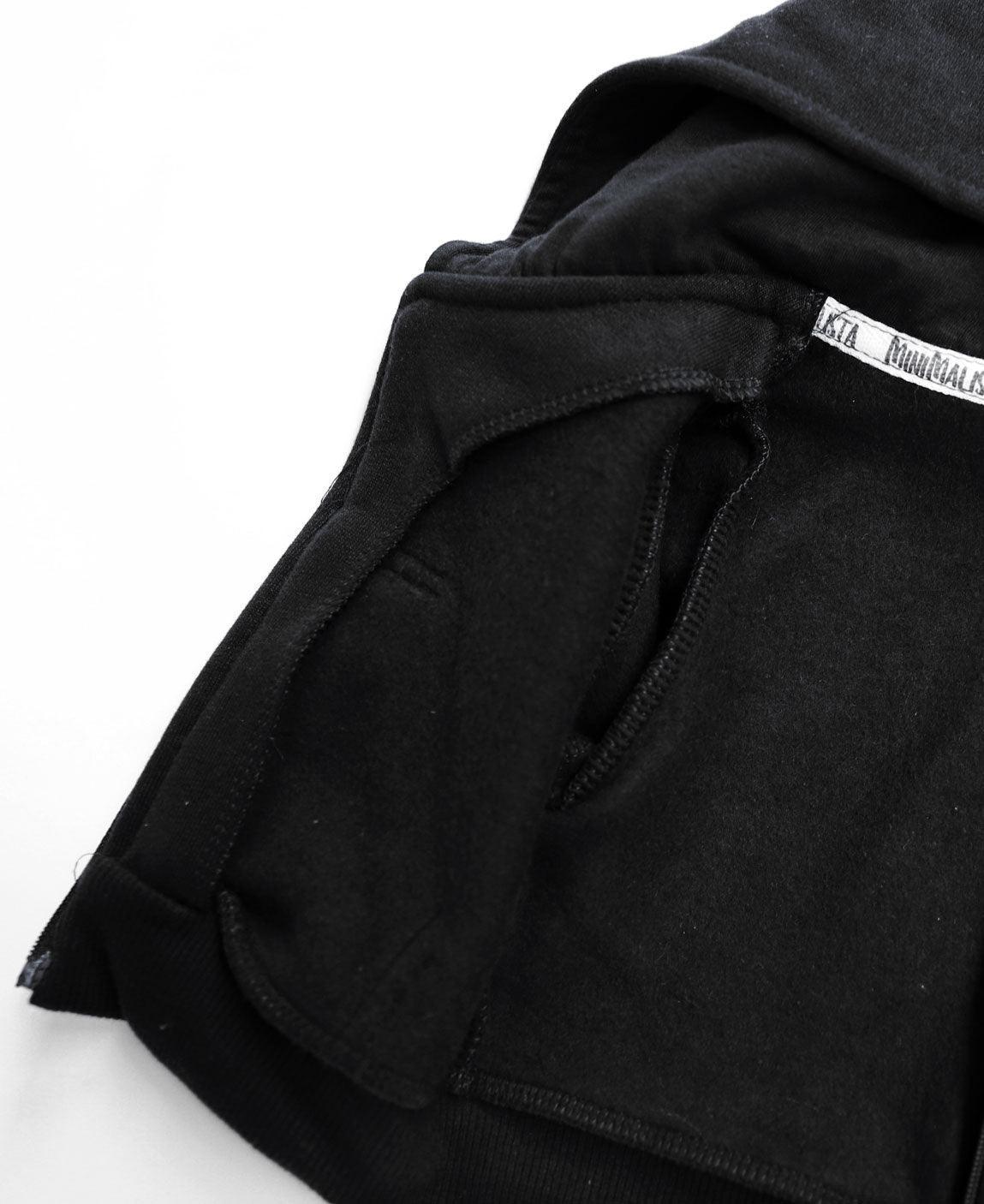 Casaco Capuz e Ziper Peluciado Unissex MiniMalista | Liso Preto - MiniMalista Baby - 0.2, 0.3, b2b, Baby, black-friday, com-desconto-mm10, Frio, Kids, Menino, Neutro, tab-medidas-casaco-capuz, tab-tam-casaco-capuz-ziper-bebe, Unissex, Winter Sale 20% -bebê-minimalista-estiloso