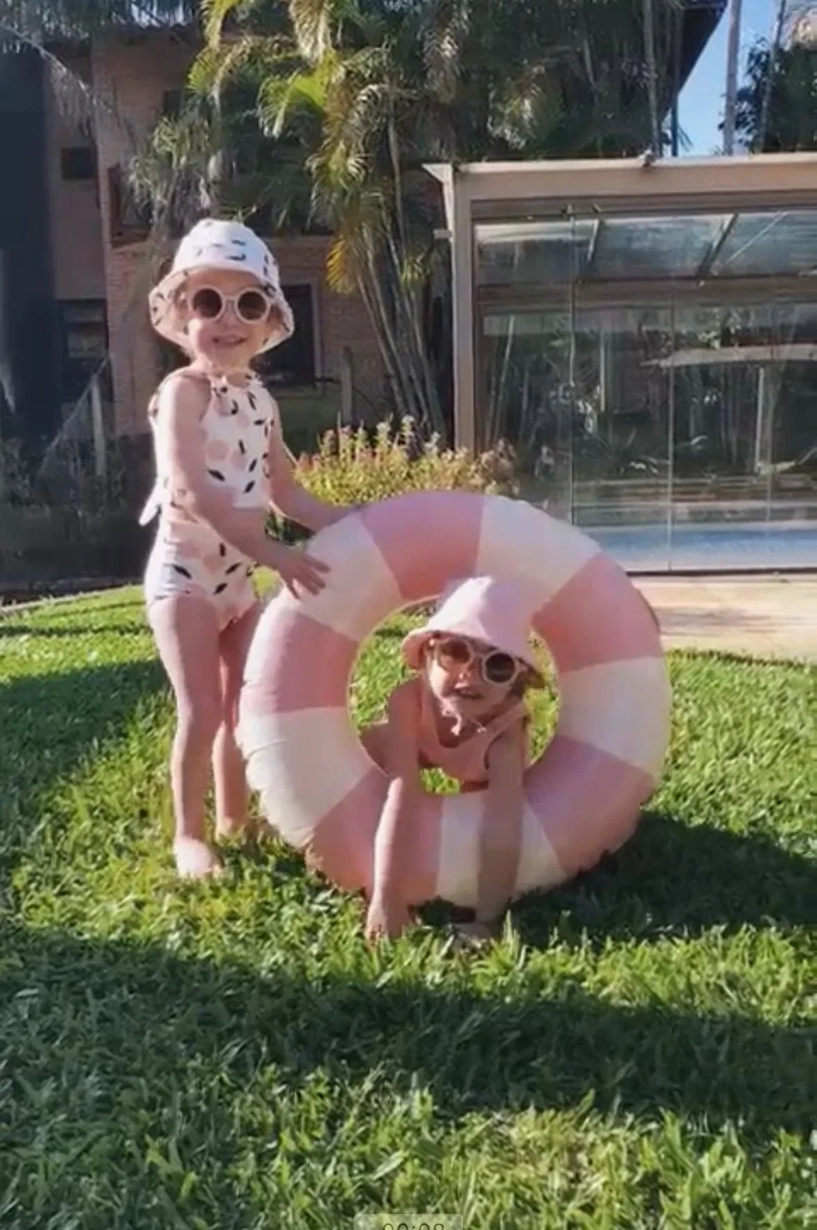 Chapéu Bucket Hat Infantil Unissex Estampado UV50+ | Apricots - MiniMalista Baby - b2b, Calor, com-desconto-mm10, Menina, tabela-tamanho-chapéu, Verão -bebê-minimalista-estiloso