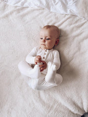 Conjunto Bebê Loungewear Slim Fit Liso - MiniMalista Baby - Ano Novo, anonovo, b2b, Baby, Meia Estação, Menina, Neutro, new, Reveillon, Roupa de usar em casa, Unissex -bebê-minimalista-estiloso