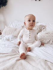 Conjunto Bebê Loungewear Slim Fit Liso - MiniMalista Baby - Ano Novo, anonovo, b2b, Baby, Meia Estação, Menina, Neutro, new, Reveillon, Roupa de usar em casa, Unissex -bebê-minimalista-estiloso