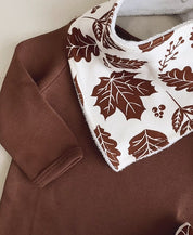 Conjunto Bebê Menino Calça + Body Longo + Babador | Oak e Fall