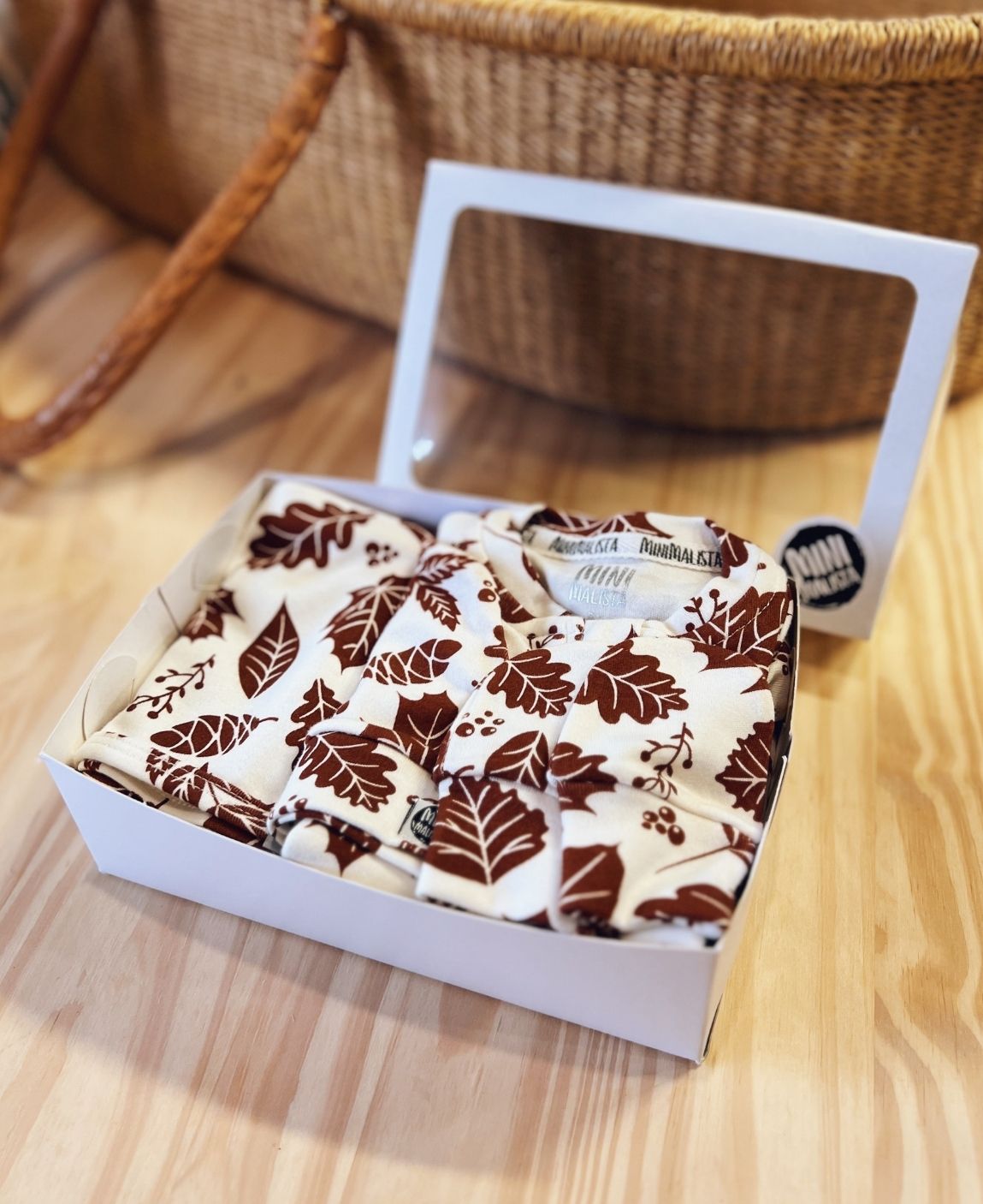 Kit Presente Saída de Maternidade Bebê 4 peças | Fall