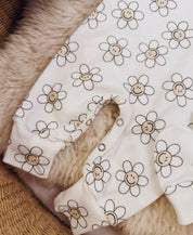 Kit Presente Saída de Maternidade Bebê 4 peças | Flower Power