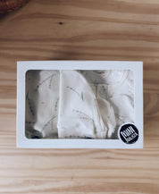 Kit Presente Saída de Maternidade Bebê 4 peças | Lavender - Com Caixa Presente