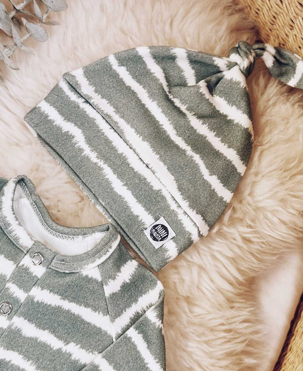 Kit Presente Saída de Maternidade Bebê 4 peças | Tie Dye