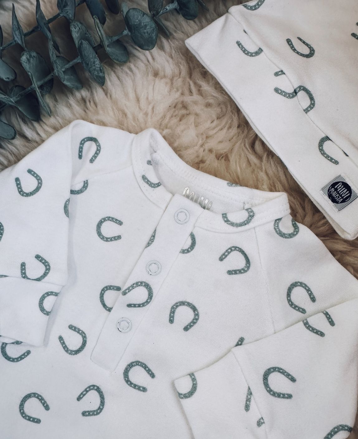 Kit Presente Saída de Maternidade Bebê 4 peças | Lucky