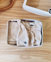 Kit Presente Saída de Maternidade Bebê 4 peças | Smiley