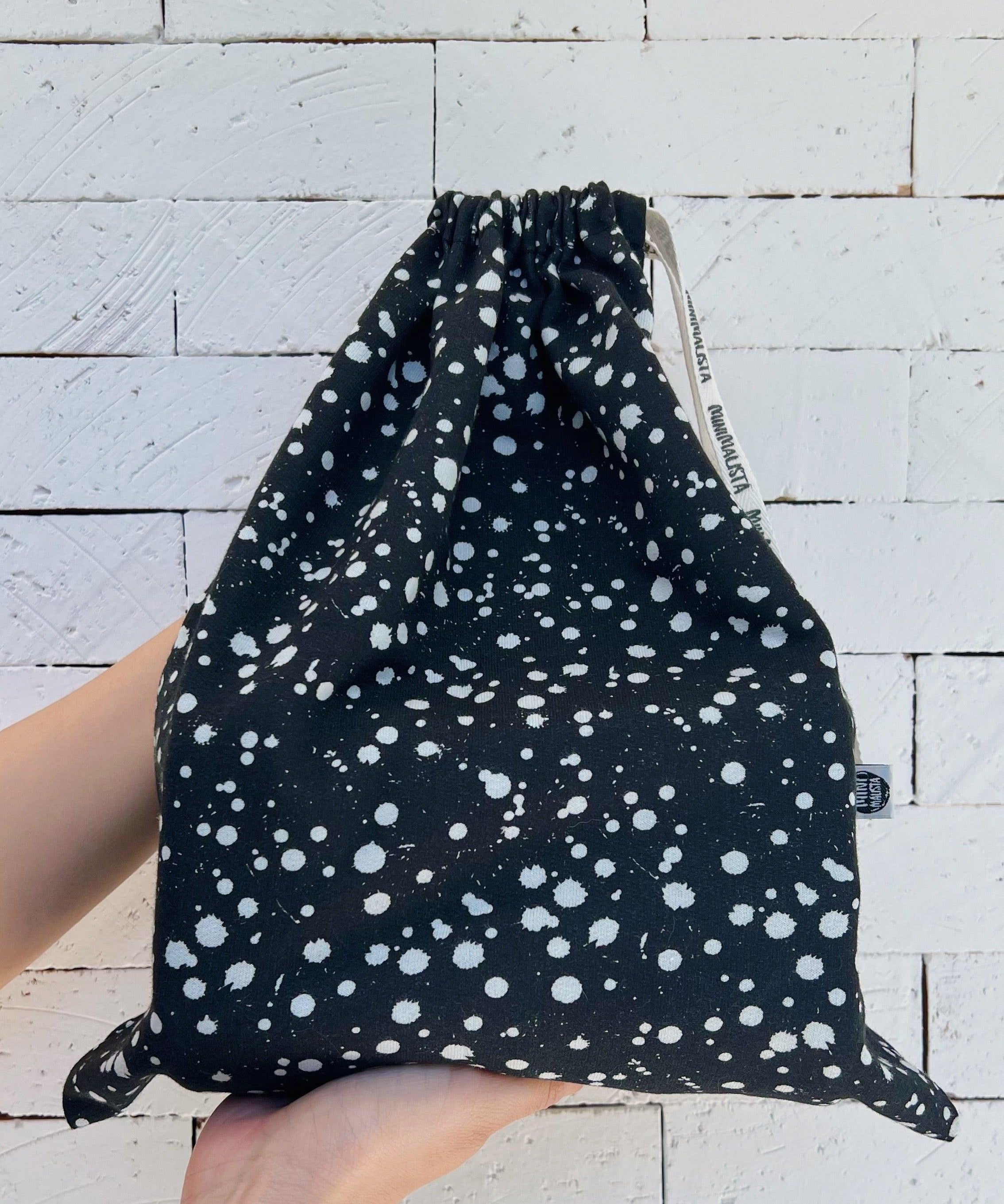 Embalagem de Presente Bolsa | Splash MiniMalista com Cadarço + Cartão - MiniMalista Baby - 0, 0.3, black-friday, com-desconto-mm10, Neutro, Unissex -bebê-minimalista-estiloso