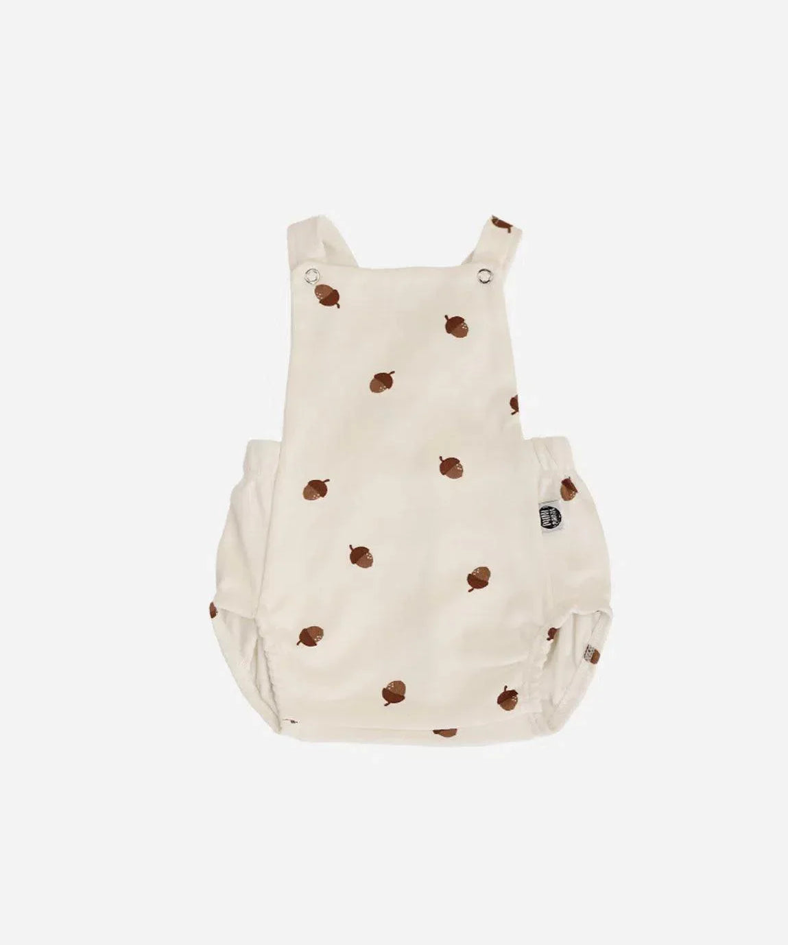 Jardineira de Bebê Unissex | Acorn - MiniMalista Baby - 0.3, b2b, Baby, black-friday, Calor, com-desconto-mm10, Menina, Neutro, tab-tam-jardineiras, Unissex, Verão -bebê-minimalista-estiloso