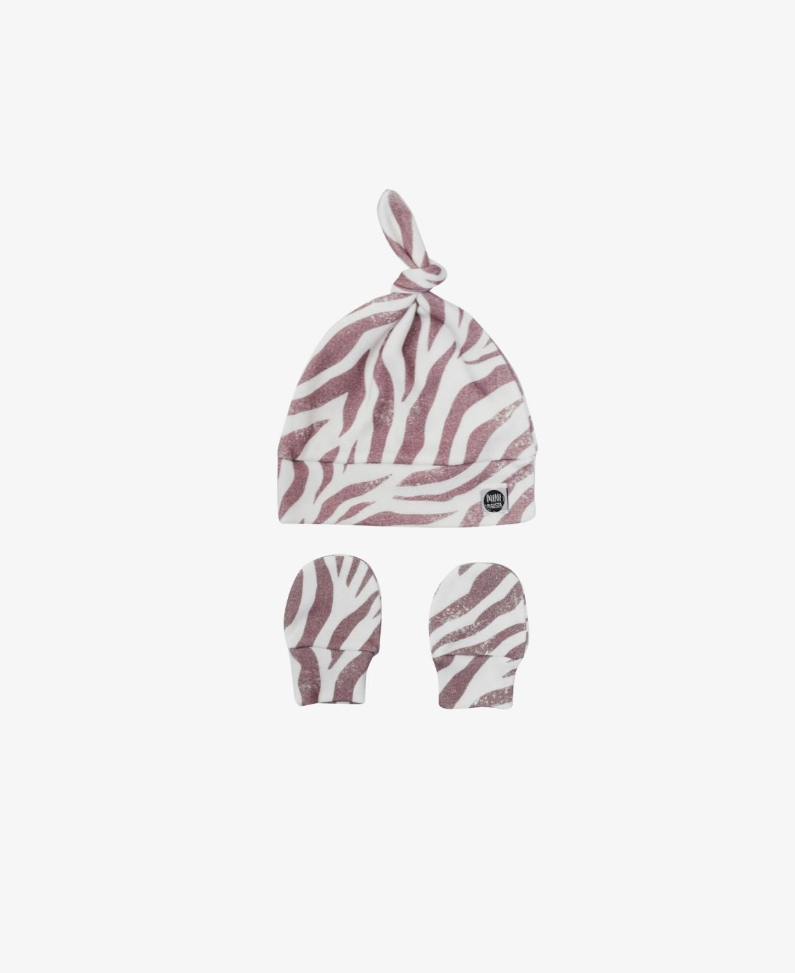 Kit Bebê Touca Nó e Luvinha | Feline