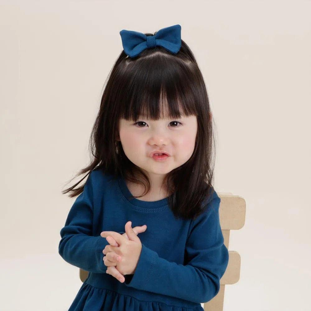 Laço de Cabelo com Clip MiniMalista | Liso Azul Sky - MiniMalista Baby - 0.3, 0.45, b2b, Baby, black-friday, com-desconto-mm10, Meia Estação, Menina, SALE-FINAL -bebê-minimalista-estiloso