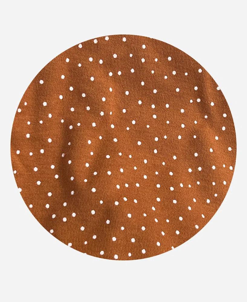 Laço de Cabelo com Clip | Bolinhas Outono - MiniMalista Baby - 0.3, 0.4, b2b, Baby, black-friday, Meia Estação, Menina, outlet, Winter Sale 30% -bebê-minimalista-estiloso