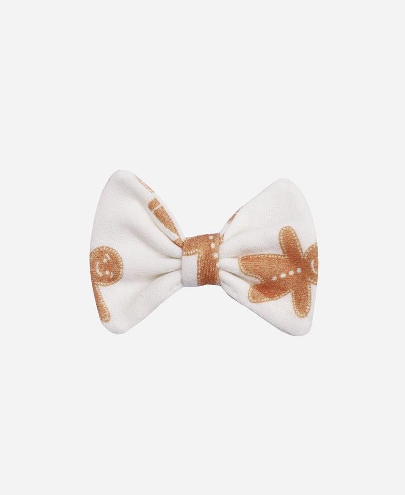 Laço de Cabelo com Clip | Gingerbread - MiniMalista Baby - 0, b2b, Baby, Christmas, com-desconto-mm10, Meia Estação, Menina, natal, Xmas -bebê-minimalista-estiloso