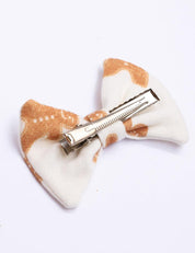 Laço de Cabelo com Clip | Gingerbread - MiniMalista Baby - 0, b2b, Baby, Christmas, com-desconto-mm10, Meia Estação, Menina, natal, Xmas -bebê-minimalista-estiloso