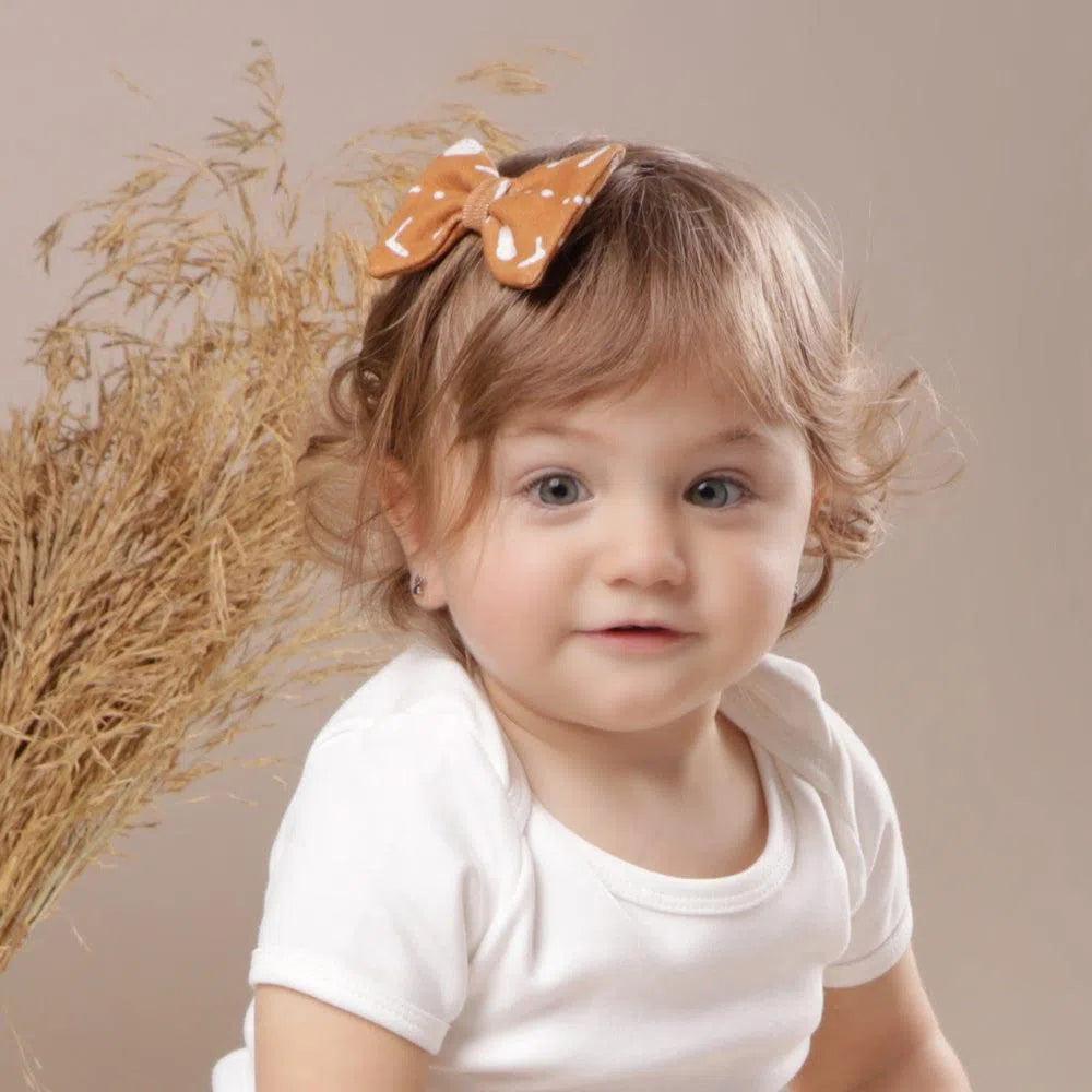 Laço de Cabelo com Clip | Sunrise - MiniMalista Baby - 0.3, b2b, Baby, black-friday, laço-clip, Meia Estação, Menina, outlet, SALE-FINAL, Winter Sale 40% -bebê-minimalista-estiloso