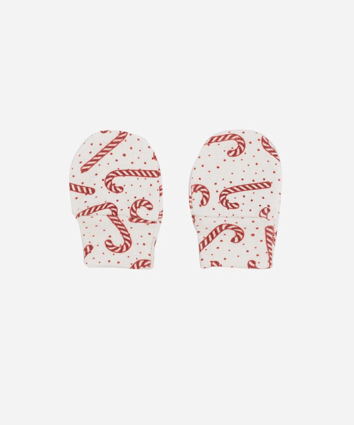 Luvinha Bebê Recém-Nascido Estampada | Candy Cane - MiniMalista Baby - 0, b2b, Baby, Christmas, com-desconto-mm10, Meia Estação, Menina, natal, Neutro, Unissex, Xmas -bebê-minimalista-estiloso
