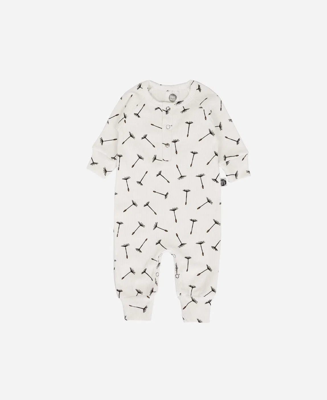 Macacão Bebê Canelado Botões Unissex Dandelion - MiniMalista Baby - Ano Novo, b2b, Baby, com-desconto-mm10, Frio, Menino, Neutro, Reveillon, tab-tam-mac-botões, Unissex, Winter Sale 30% -bebê-minimalista-estiloso