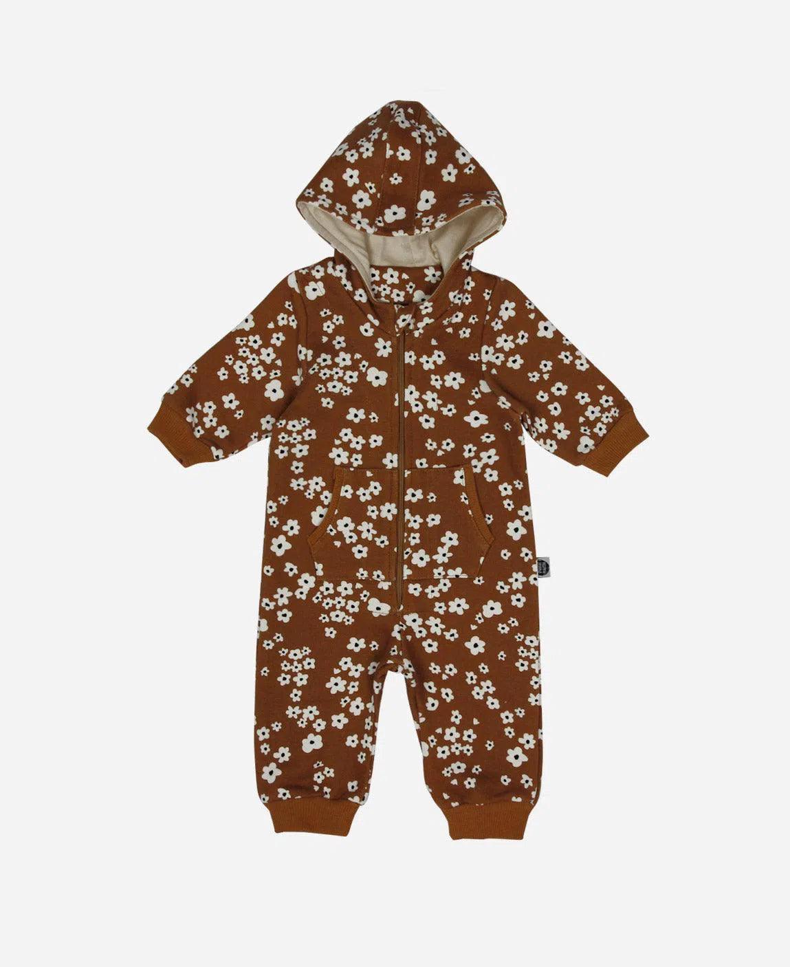 Macacão Bebê Capuz e Zíper Moletinho | Field - MiniMalista Baby - b2b, Baby, com-desconto-mm10, Frio, Menina, Winter Sale 30% -bebê-minimalista-estiloso