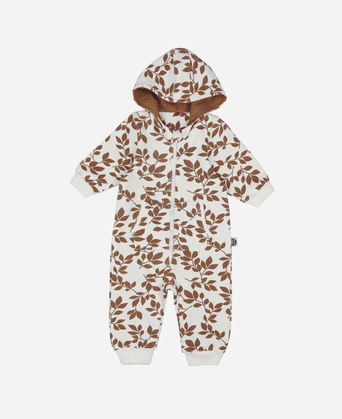 Macacão Bebê Capuz e Ziper Unissex Moletom Peluciado Laurel - MiniMalista Baby - b2b, Baby, com-desconto-mm10, Frio, Menina, Winter Sale 30% -bebê-minimalista-estiloso