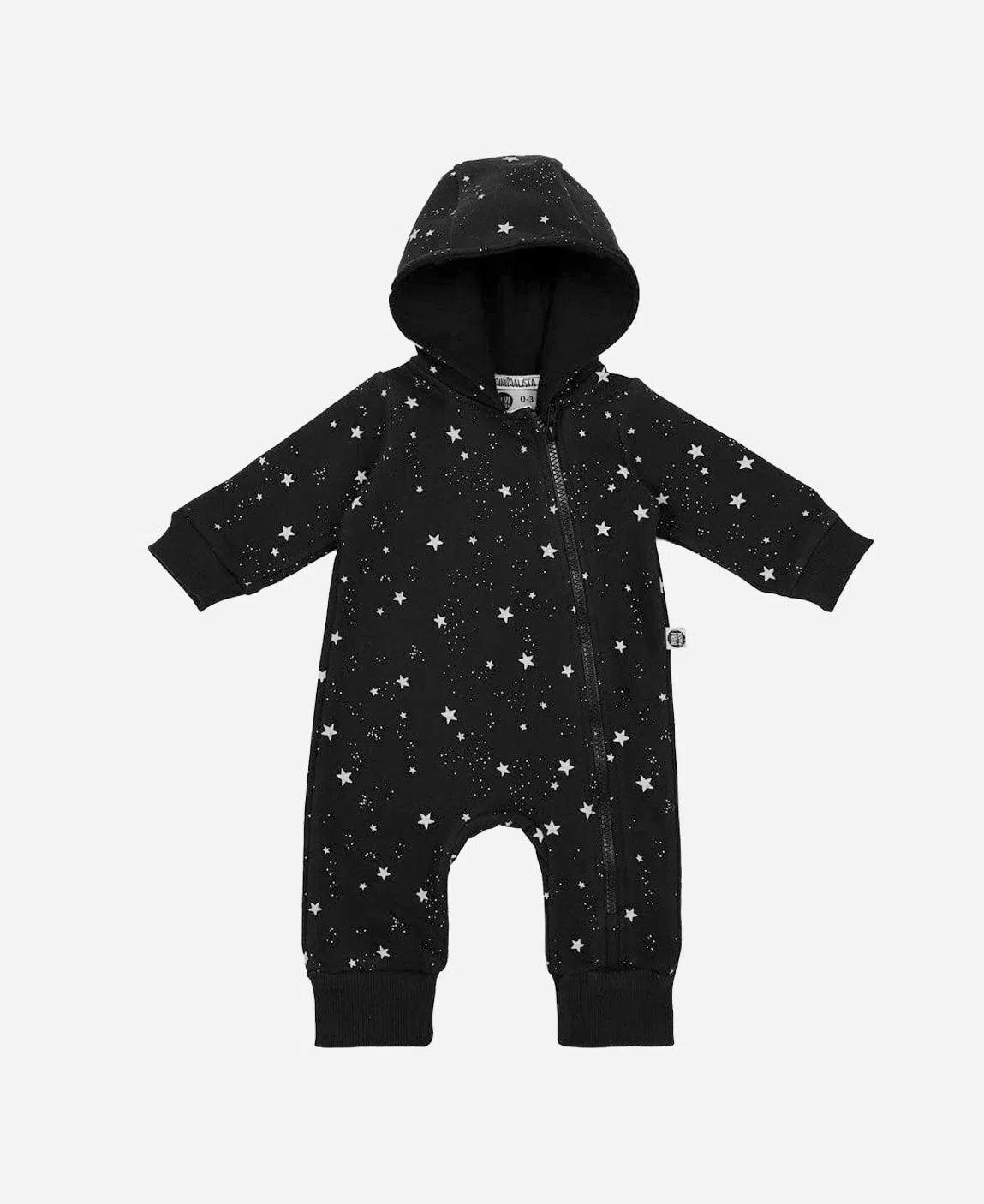 Macacão Bebê Capuz e Ziper Unissex Moletom Peluciado Space - MiniMalista Baby - b2b, Baby, Frio, Menino, outlet, Winter Sale 40% -bebê-minimalista-estiloso