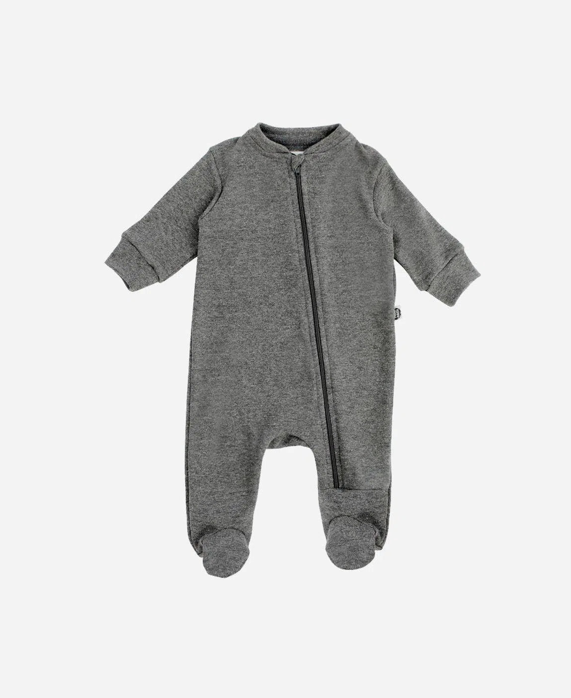 Macacão de Bebê Maternidade Unissex MiniMalista Liso Cinza Chumbo - MiniMalista Baby - b2b, Baby, com-desconto-mm10, Meia Estação, Menino, tab-tam-macacao-maternidade, Winter Sale 20% -bebê-minimalista-estiloso