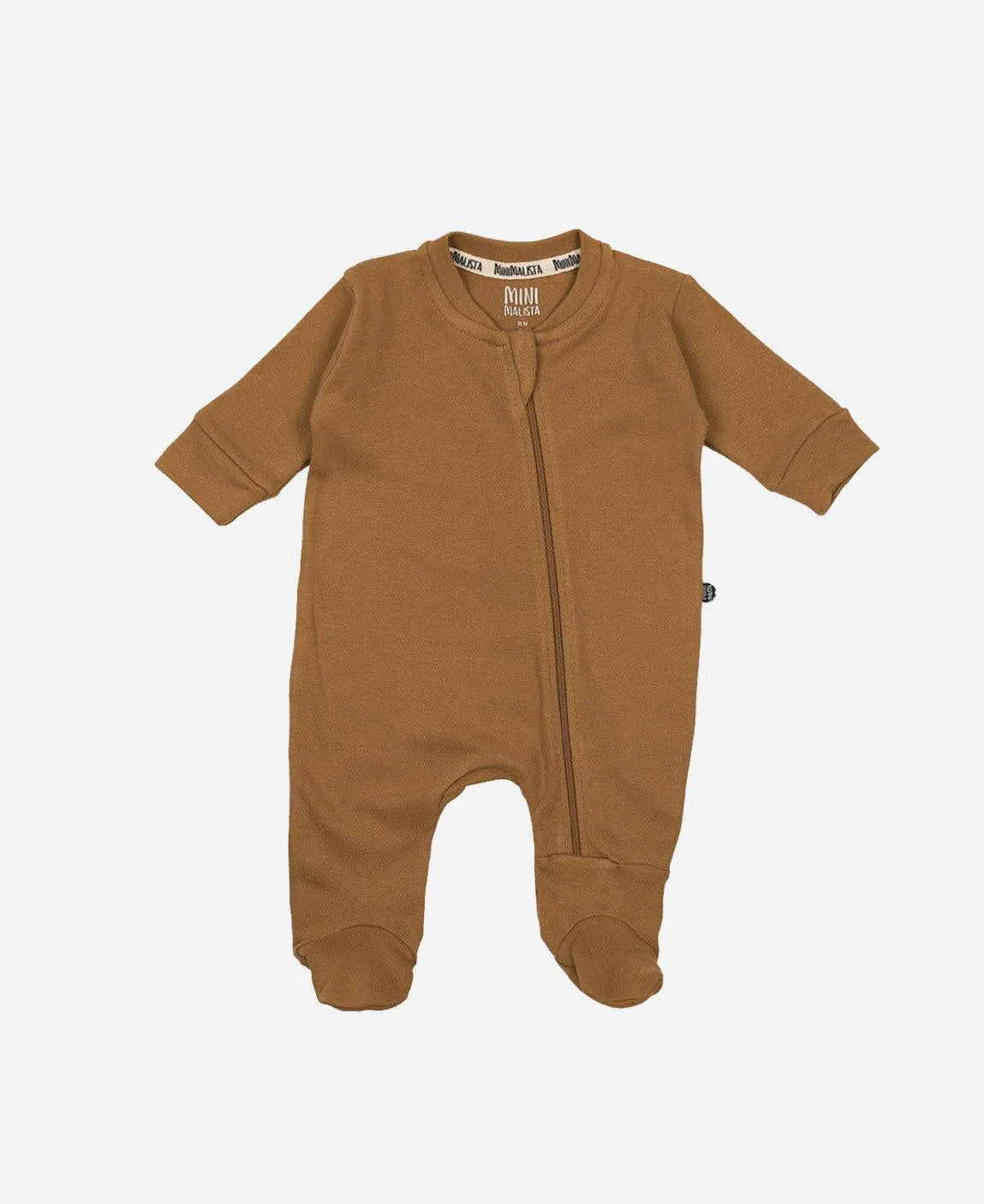 Macacão de Bebê Maternidade Unissex MiniMalista Liso Goldie - MiniMalista Baby - b2b, Baby, com-desconto-mm10, Meia Estação, Menino, Neutro, tab-tam-macacao-maternidade, Unissex, Winter Sale 20% -bebê-minimalista-estiloso