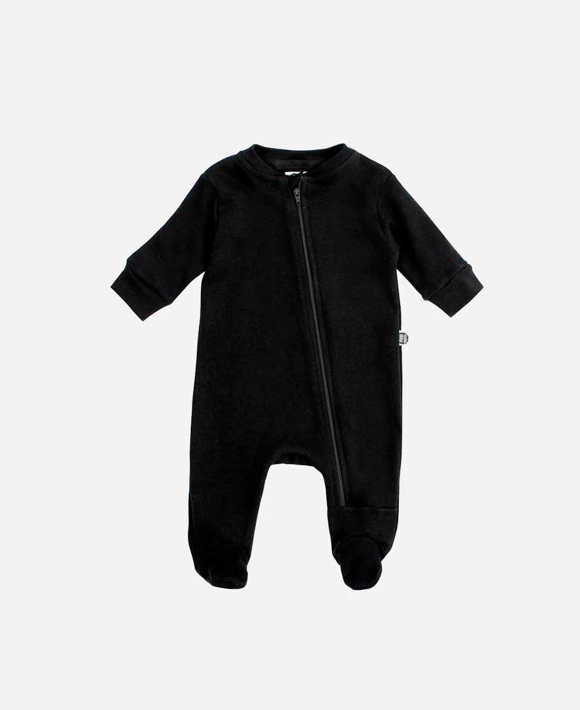 Macacão de Bebê Maternidade Unissex MiniMalista Liso Preto - MiniMalista Baby - b2b, Baby, com-desconto-mm10, Meia Estação, Menino, Neutro, tab-tam-macacao-maternidade, Unissex, Winter Sale 20% -bebê-minimalista-estiloso