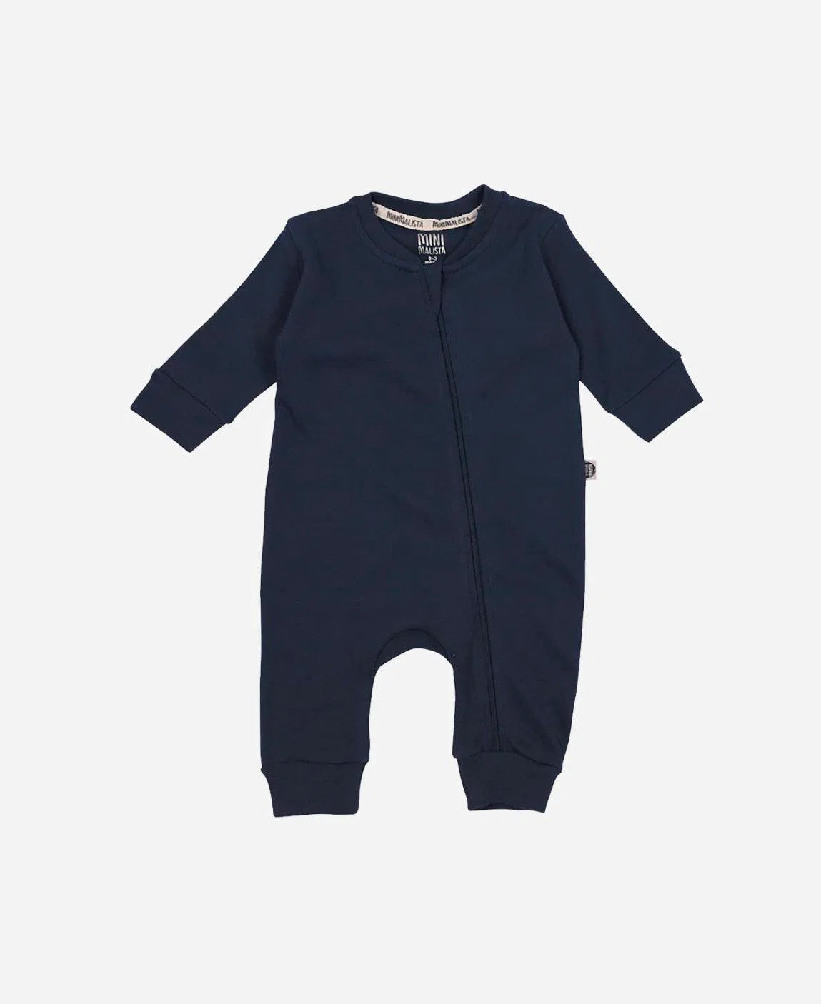 Macacão de Bebê Ziper Unissex MiniMalista Liso Ocean - MiniMalista Baby - b2b, Baby, com-desconto-mm10, Meia Estação, Menino, tab-tam-macacão-ziper -bebê-minimalista-estiloso