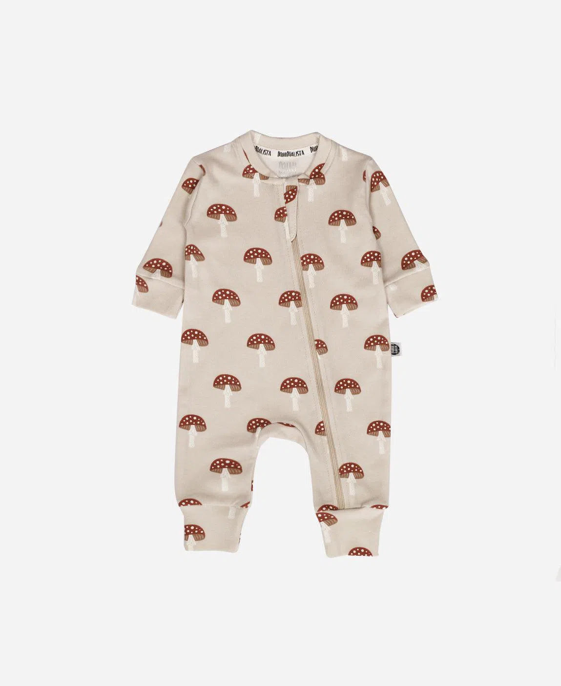 Macacão de Bebê Ziper Unissex Mushi - MiniMalista Baby - b2b, Baby, com-desconto-mm10, Meia Estação, Neutro, tab-tam-macacão-ziper, Unissex, Winter Sale 30% -bebê-minimalista-estiloso