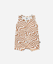 Macaquinho de Verão Botões Regata Unissex | Swirl - MiniMalista Baby - 0.3, b2b, Baby, black-friday, Calor, com-desconto-mm10, Kids, Menino, tab-tam-macaquinho-tank-romper, Verão -bebê-minimalista-estiloso